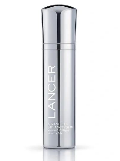 Lancer Advanced C Radiance Cream With Vitamin C Collagen Cofactor 10x 1.7 oz/ 50 ml In Colorless