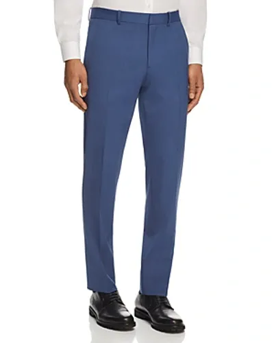 Theory Mayer Micro-birdseye Slim Fit Suit Pants In Altitude