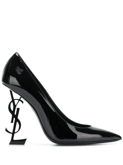 Saint Laurent 110mm Opyum Pumps In Black