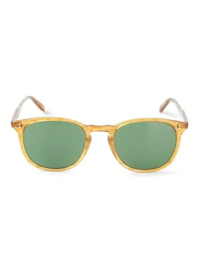 Garrett Leight 'kinney' Sunglasses In Yellow