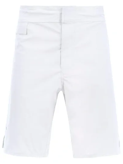 Amir Slama Mid Rise Swim Shorts In White