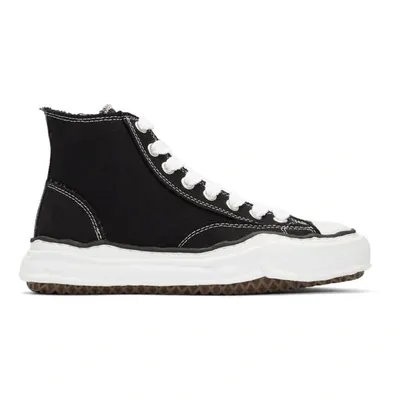 Miharayasuhiro Maison Mihara Yasuhiro Original Sole Lace-up Sneakers In Black