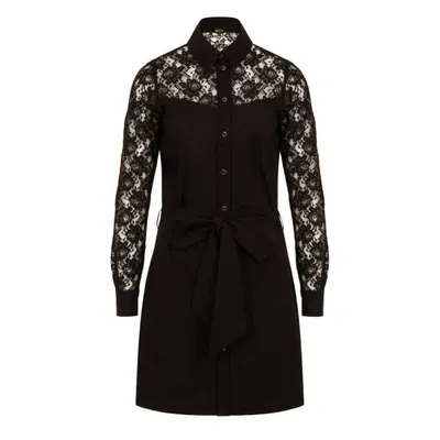 Sophie Cameron Davies Black Cotton Shirt Dress