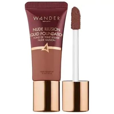 Wander Beauty Nude Illusion Liquid Foundation Rich Deep 1.01 oz/ 30 ml In Neutrals