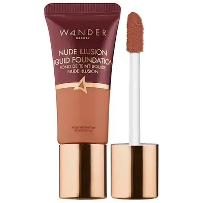 Wander Beauty Nude Illusion Liquid Foundation Golden Rich 1.01 oz/ 30 ml In Neutrals