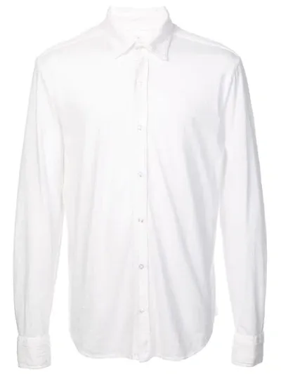 Save Khaki United Cotton-poplin Shirt In White