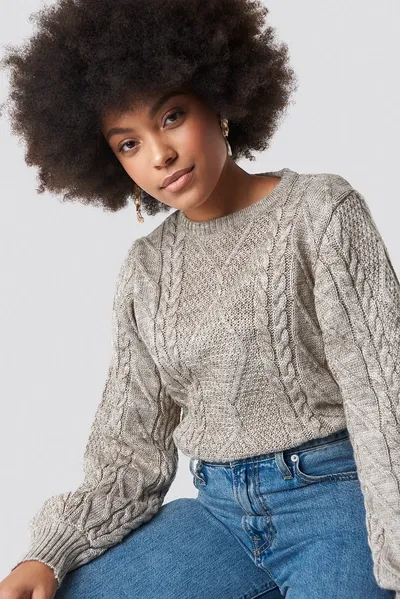 Trendyol Weave Detailed Sweater - Beige