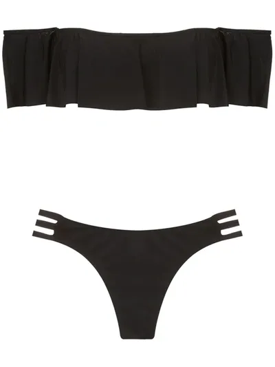 Brigitte Cigana Bikini Set In Black