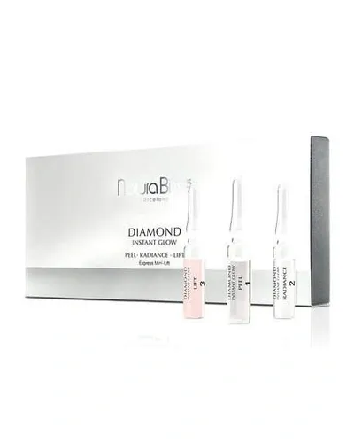 Natura Bissé Diamond Instant Glow Express Mini Lift Ampoules In Metallic