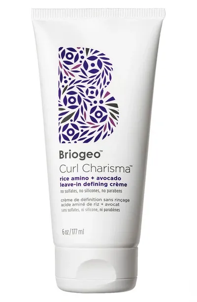 Briogeo Curl Charisma Rice Amino + Avocado Leave-in Defining Cream 6 oz / 177 ml In Colorless