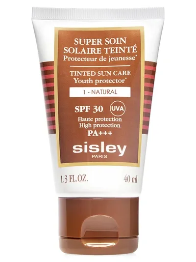 Sisley Paris Tinted Sunscreen Cream Spf 30 In Natural