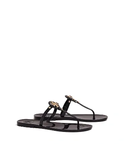 Tory Burch Mini Miller Jelly Sandal In Perfect Black