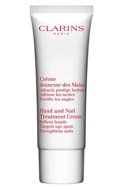 Clarins Hand & Nail Nourishing Treatment Cream 3.4 Oz. In White