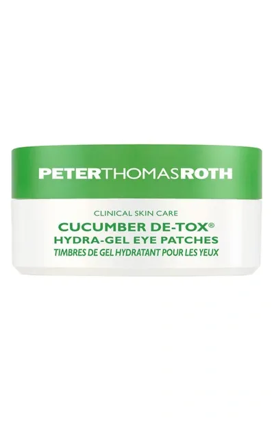 Peter Thomas Roth Cucumber De-tox Hydra-gel Eye Patches 60 Pads-30 Treatments 60 Pads-30 Treatments In Colorless