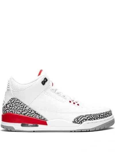 Jordan Air  3 Retro "katrina/hall Of Fame" Sneakers In White