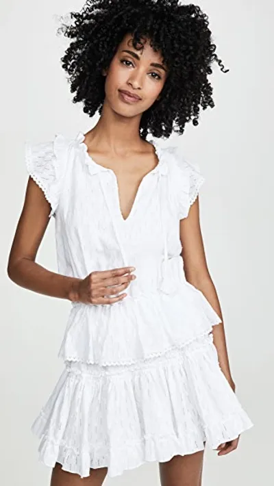 Misa Lillian Dress In Cotton Eyelet