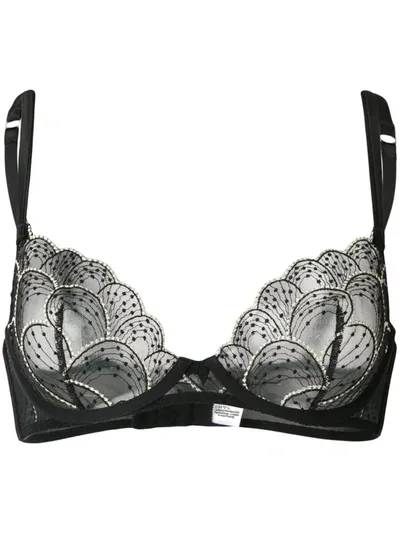 Gilda & Pearl L'age D'or Bra In Black