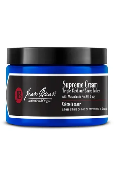 Jack Black Supreme Cream Triple Cushion Shave Lather, 9.5 Oz. In N/a