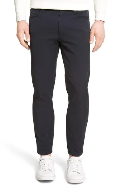 Theory Zaine Good Wool Extra Slim Suit Pants In Black