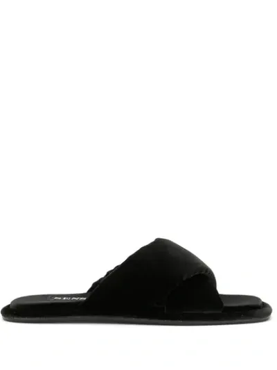 Senso Inka Iv Flat Sandals In Black