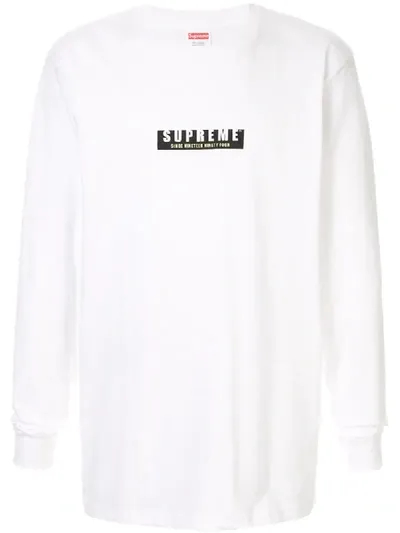 Supreme 1994 L/s Tee In White