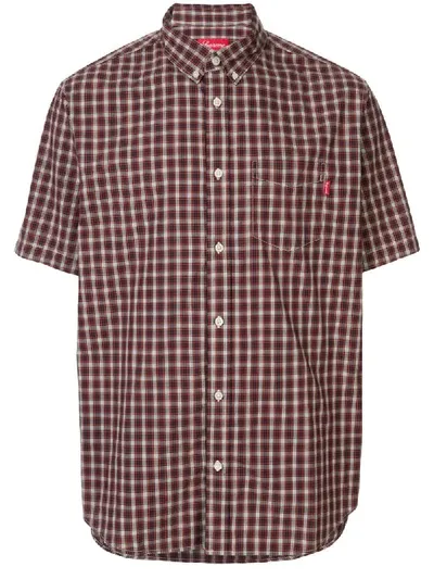 Supreme Button Down Work Shirt In Multicolour