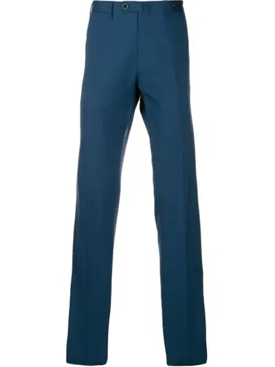 Pt01 Tailored Trousers In Blue