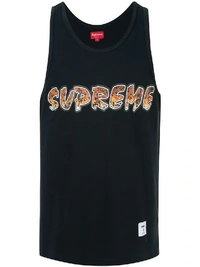 Supreme Splatter Tank Top In Black