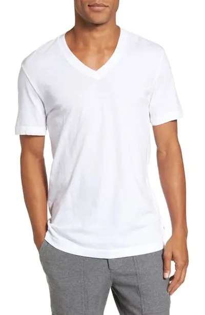 James Perse Combed Cotton-jersey T-shirt In White