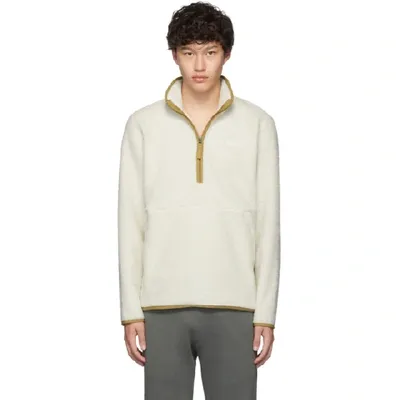 The North Face Off-white Sherpa Dunraven 1/4 Sweatshirt