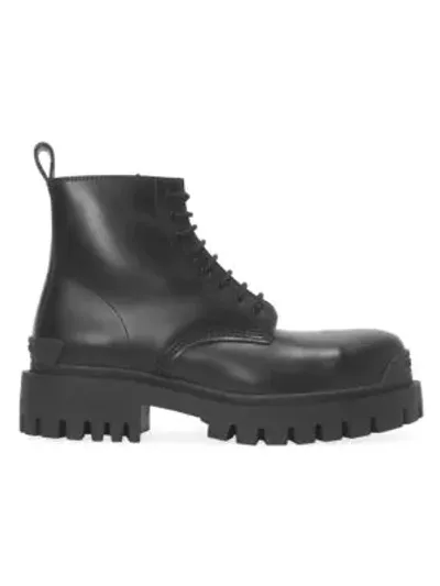 Balenciaga Black Strike Boots