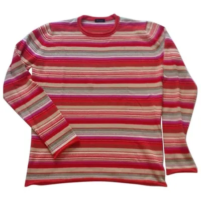 Pre-owned Cruciani Cashmere Pull In Multicolour