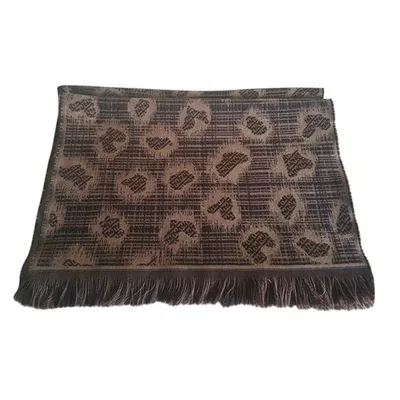 Pre-owned Fendi Wool Scarf & Pocket Square In Other