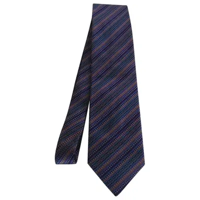 Pre-owned Missoni Silk Tie In Multicolour