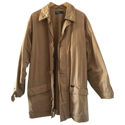 Pre-owned Polo Ralph Lauren Camel Cotton Coat