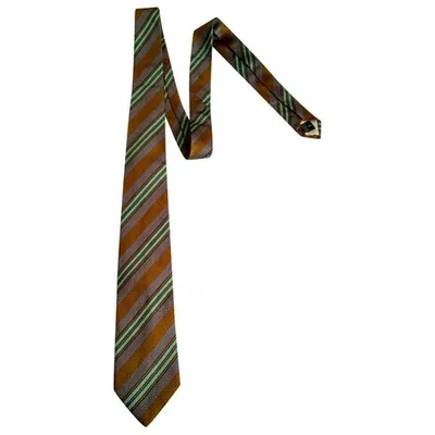 Pre-owned Guy Laroche Silk Tie In Multicolour