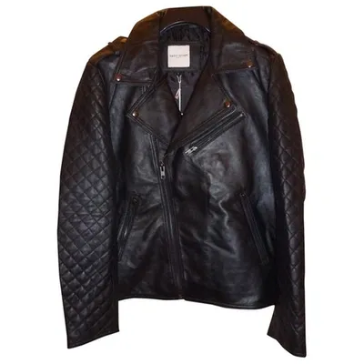 Pre-owned Each X Other Each X Leather Jacket In Black