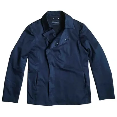 Pre-owned Emporio Armani Jacket In Blue