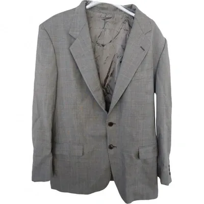 Pre-owned Loro Piana Wool Vest In Grey