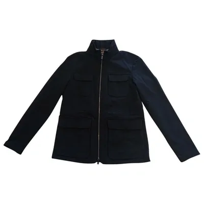 Pre-owned Armani Collezioni Jacket In Black