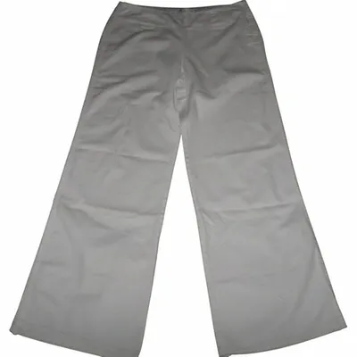 Pre-owned Tommy Hilfiger White Cotton Trousers