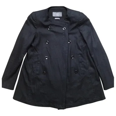 Pre-owned Alexander Mcqueen Black Cotton Jacket