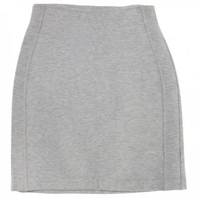 Pre-owned Josh Goot Grey Cotton Skirt