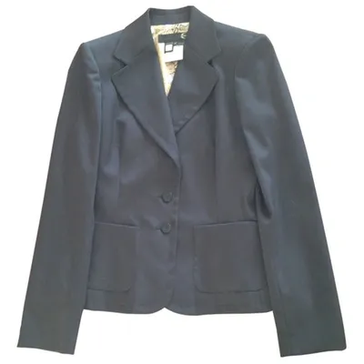 Pre-owned Just Cavalli Black Wool Jacket