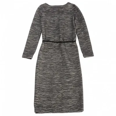 Pre-owned Roland Mouret Grey Wool Dress