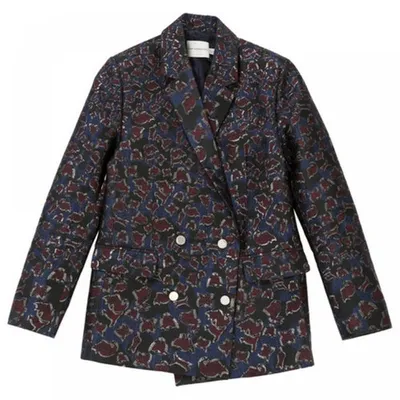 Pre-owned Mary Katrantzou Blue Silk Jacket