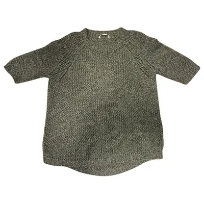 Pre-owned Les Copains Anthracite Wool Knitwear