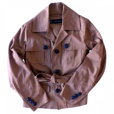 Pre-owned Dsquared2 Camel Cotton Jacket