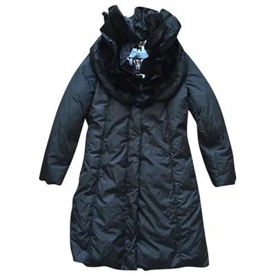 Pre-owned Blumarine Black Coat