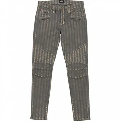 Pre-owned Hudson Grey Cotton Jeans